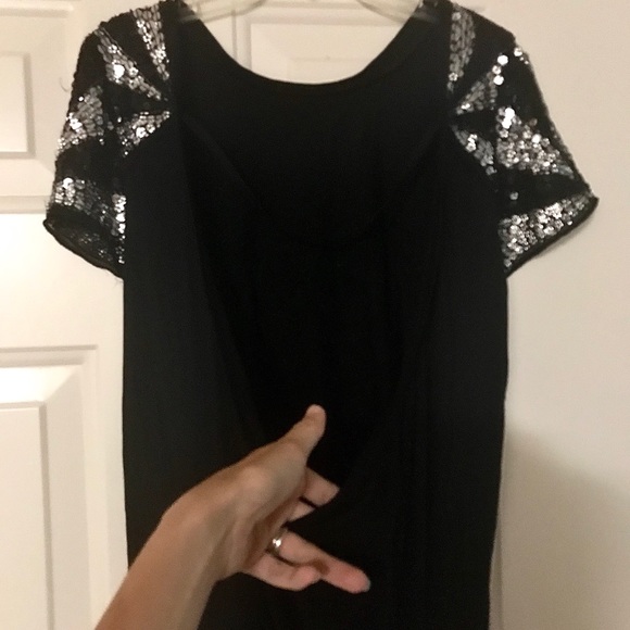 Free People Beaded Backless Top- Size S - Picture 3 of 10